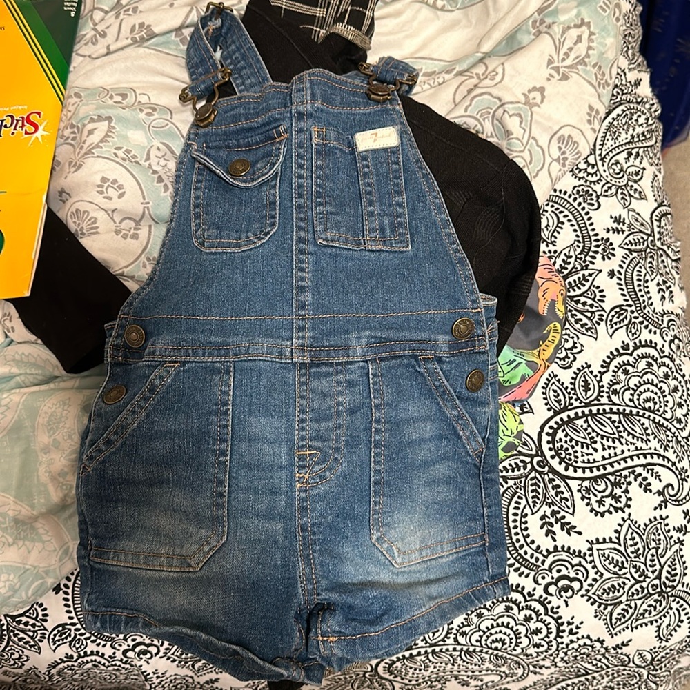 7 for all mankind 3t overalls